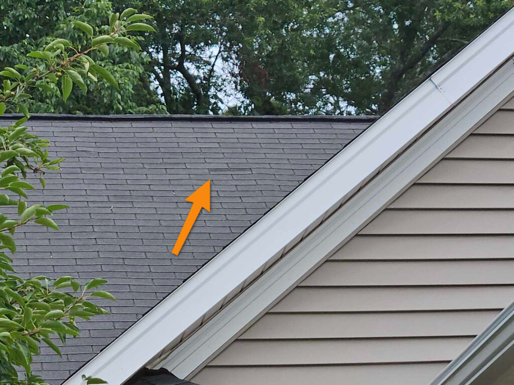 Hail Damage Roof Inspection​
