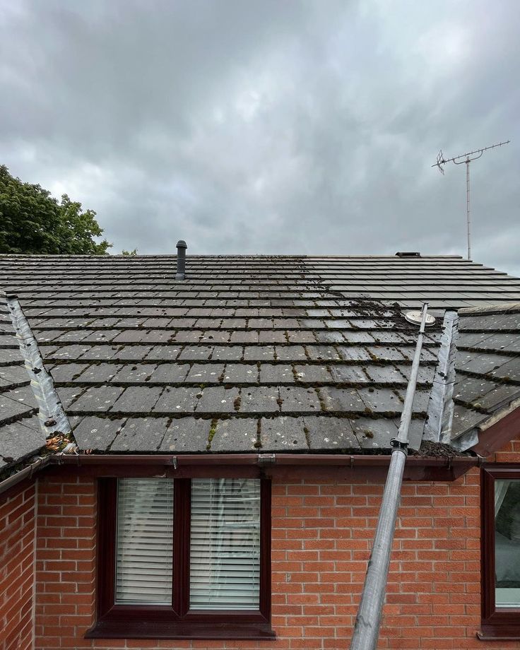 Soft Wash Roof Cleaning​